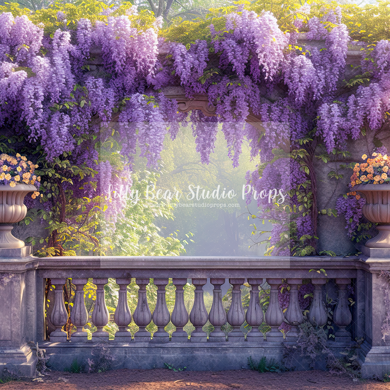 Lavender Wisteria Terrace