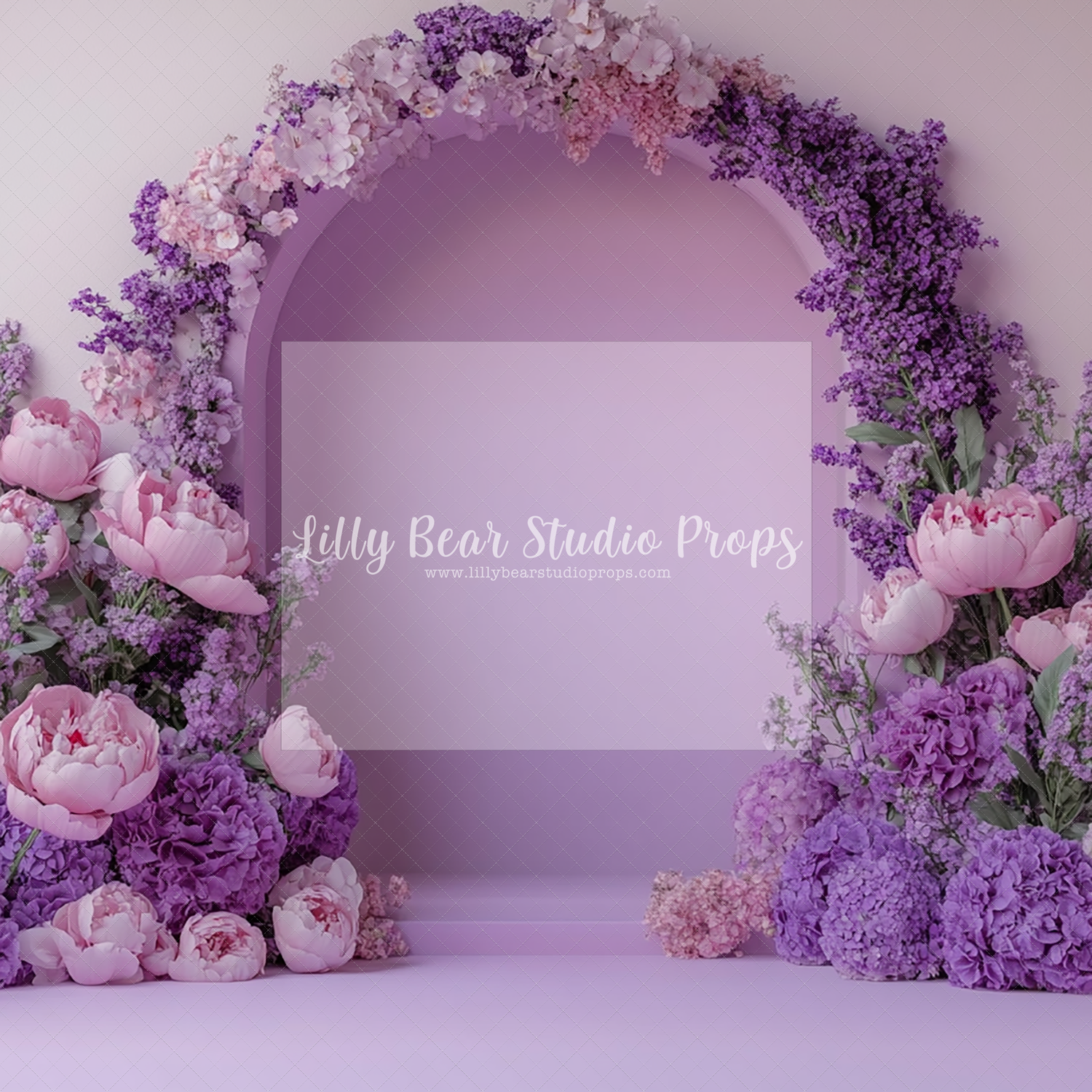 Lavender Whisper Floral Arch