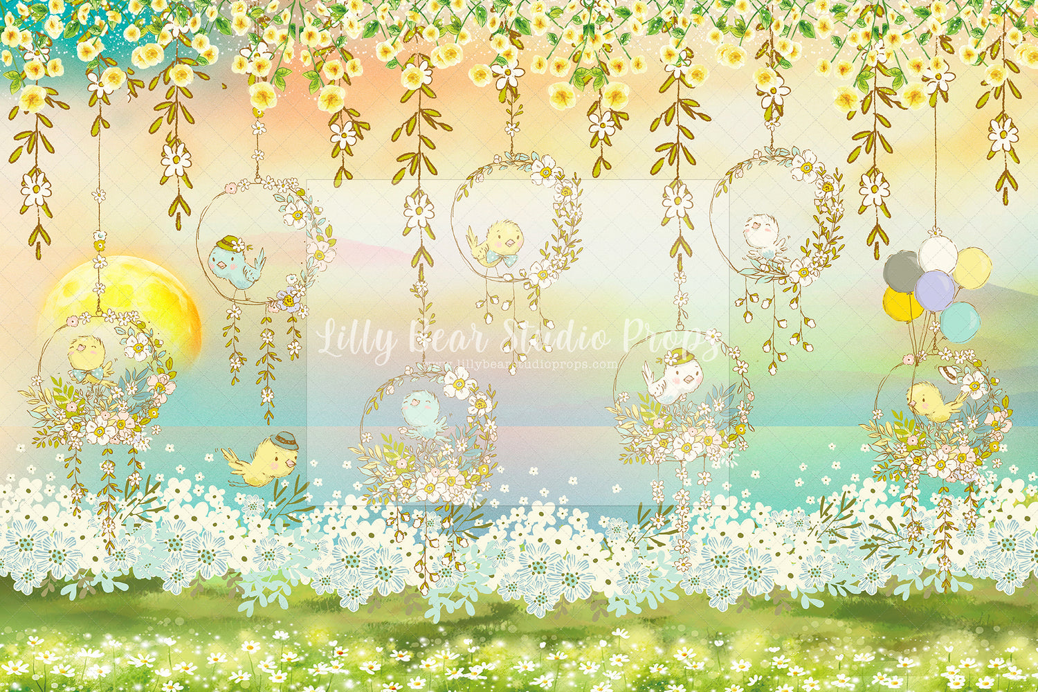 Little Birds in Hoops