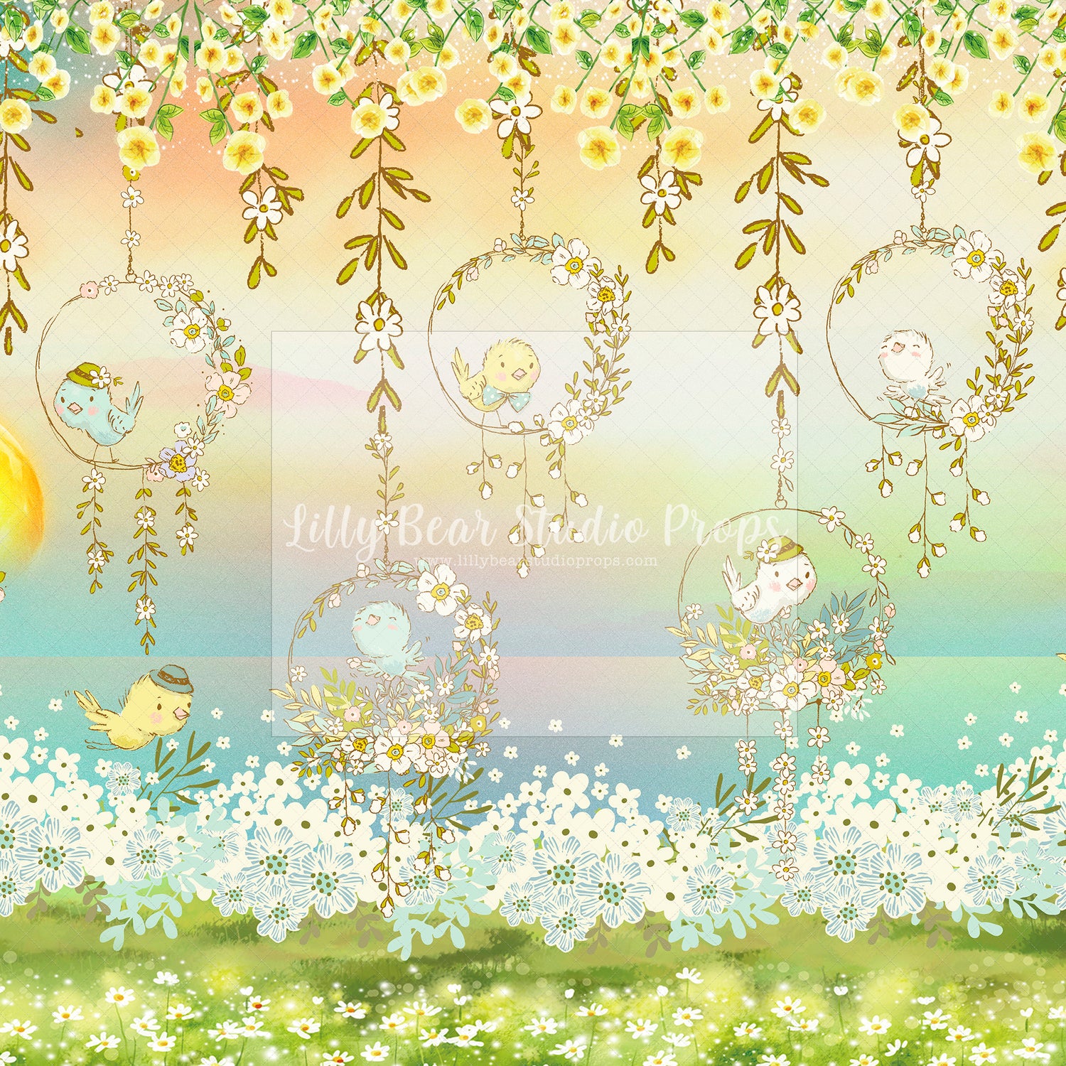 Little Birds in Hoops