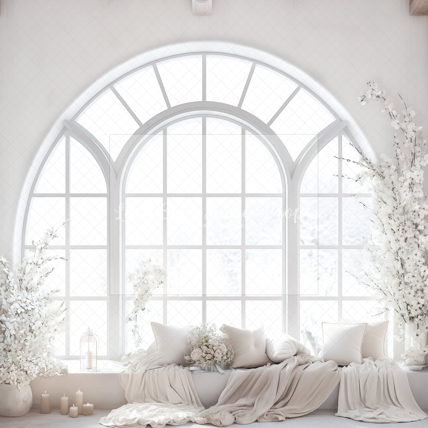 Lounge Arch Window Bench