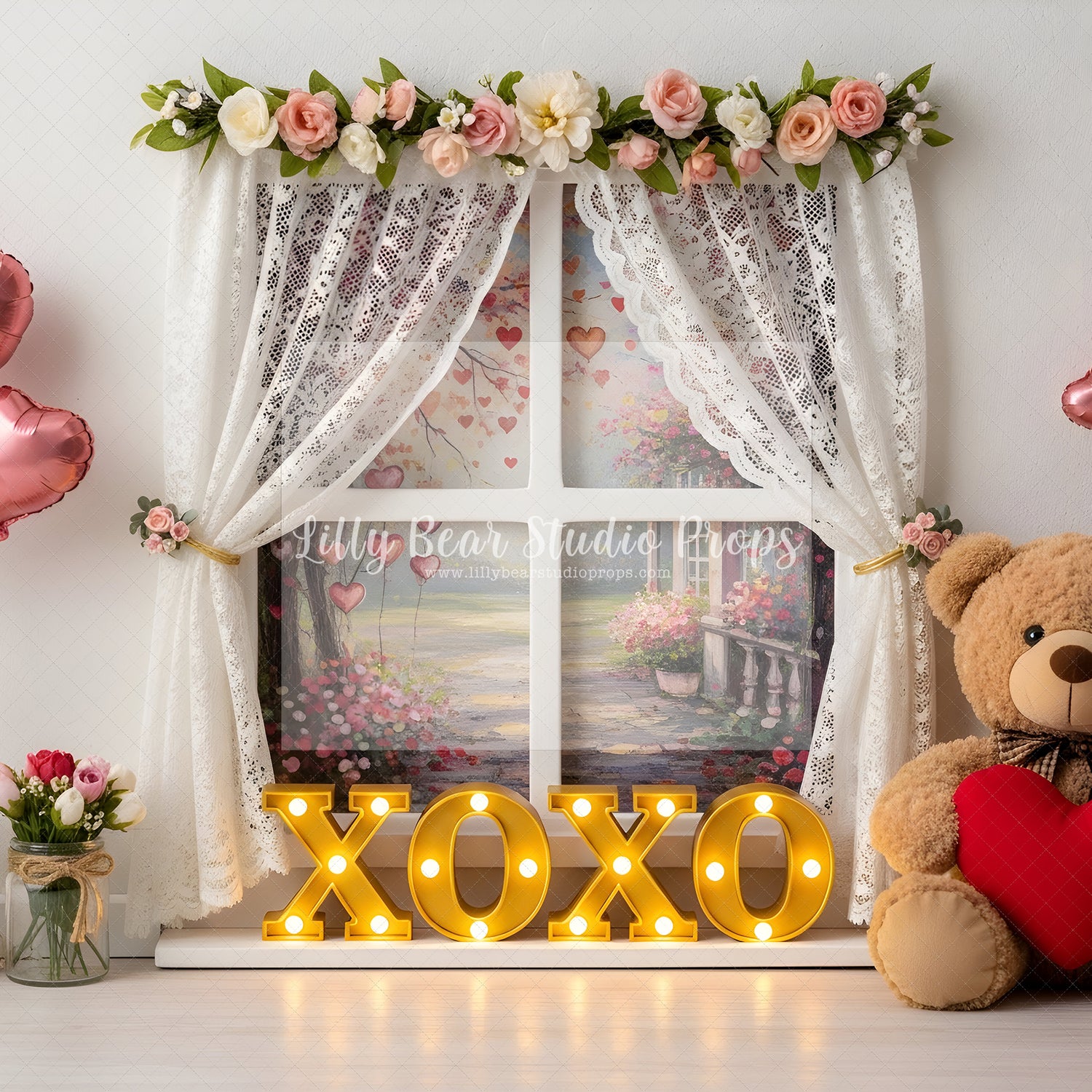 Love Carousel Window