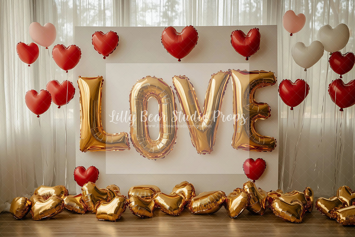 Love and Hearts Balloons