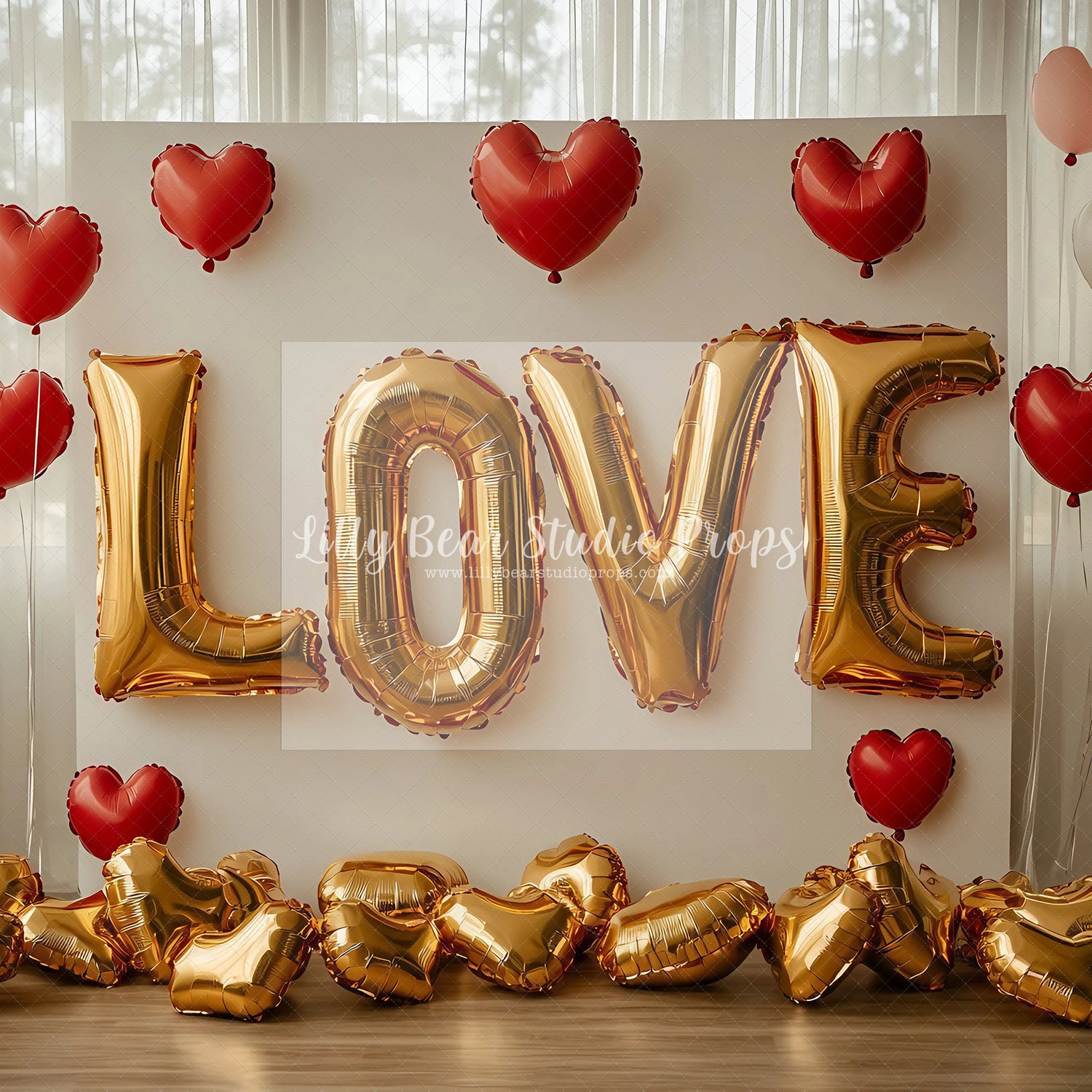 Love and Hearts Balloons