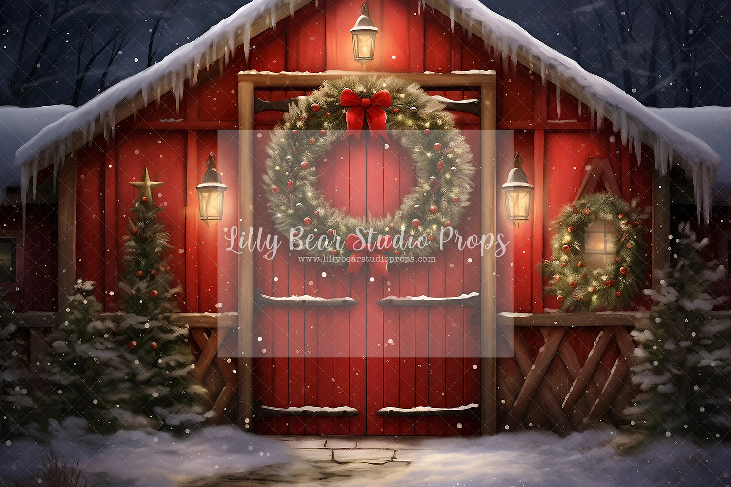 Magali Christmas Barn-4