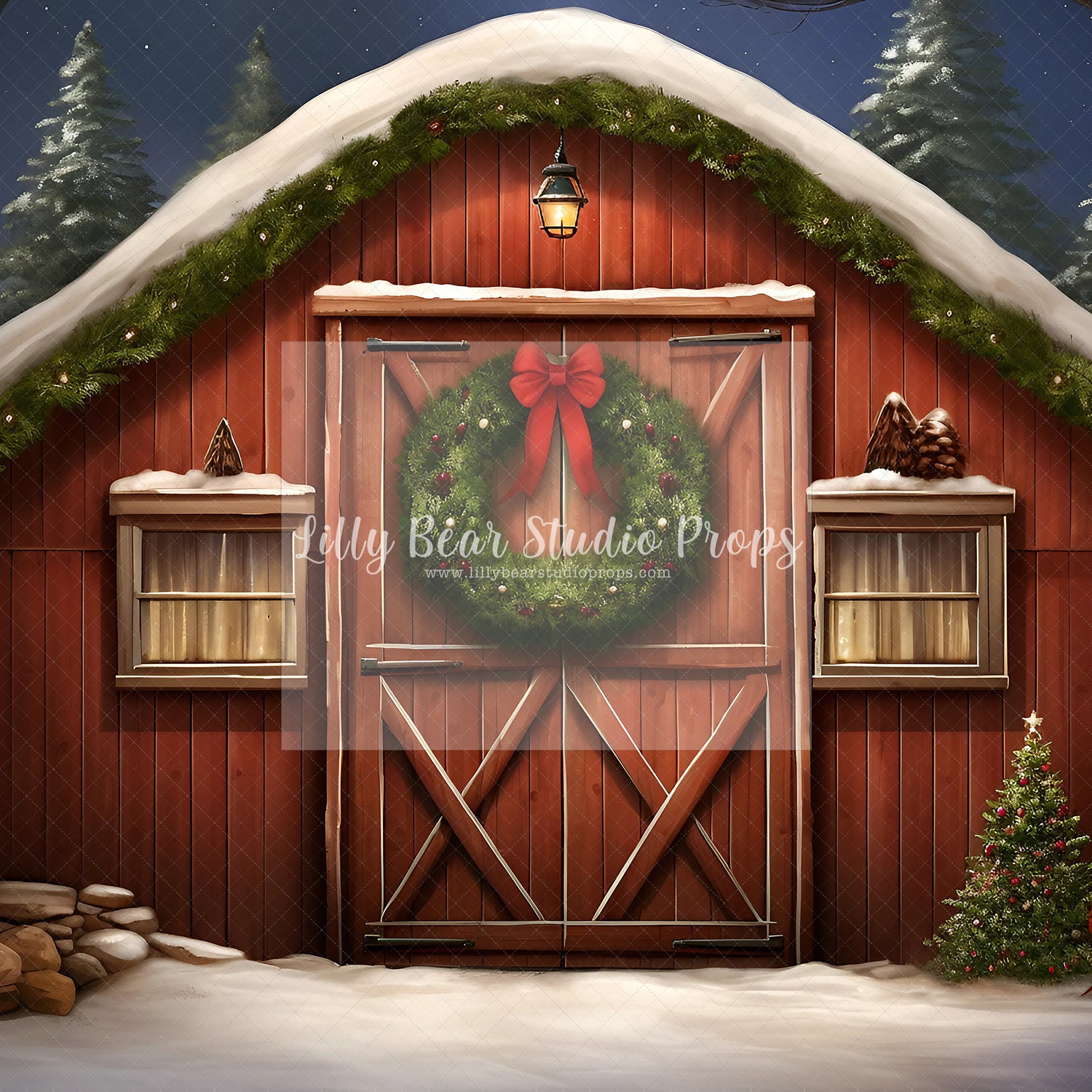 Magali Christmas Barn -6