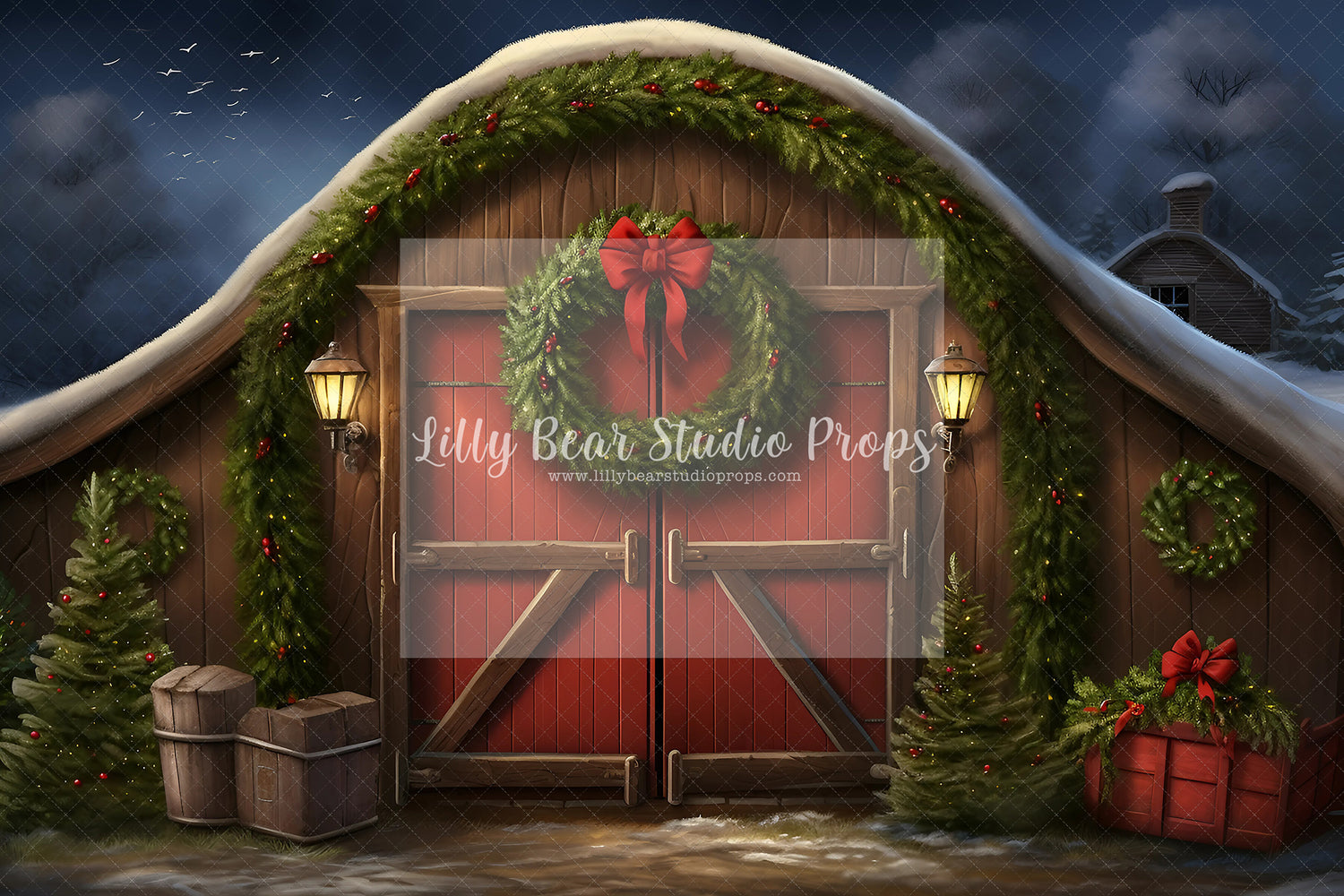Magali Christmas Barn-7