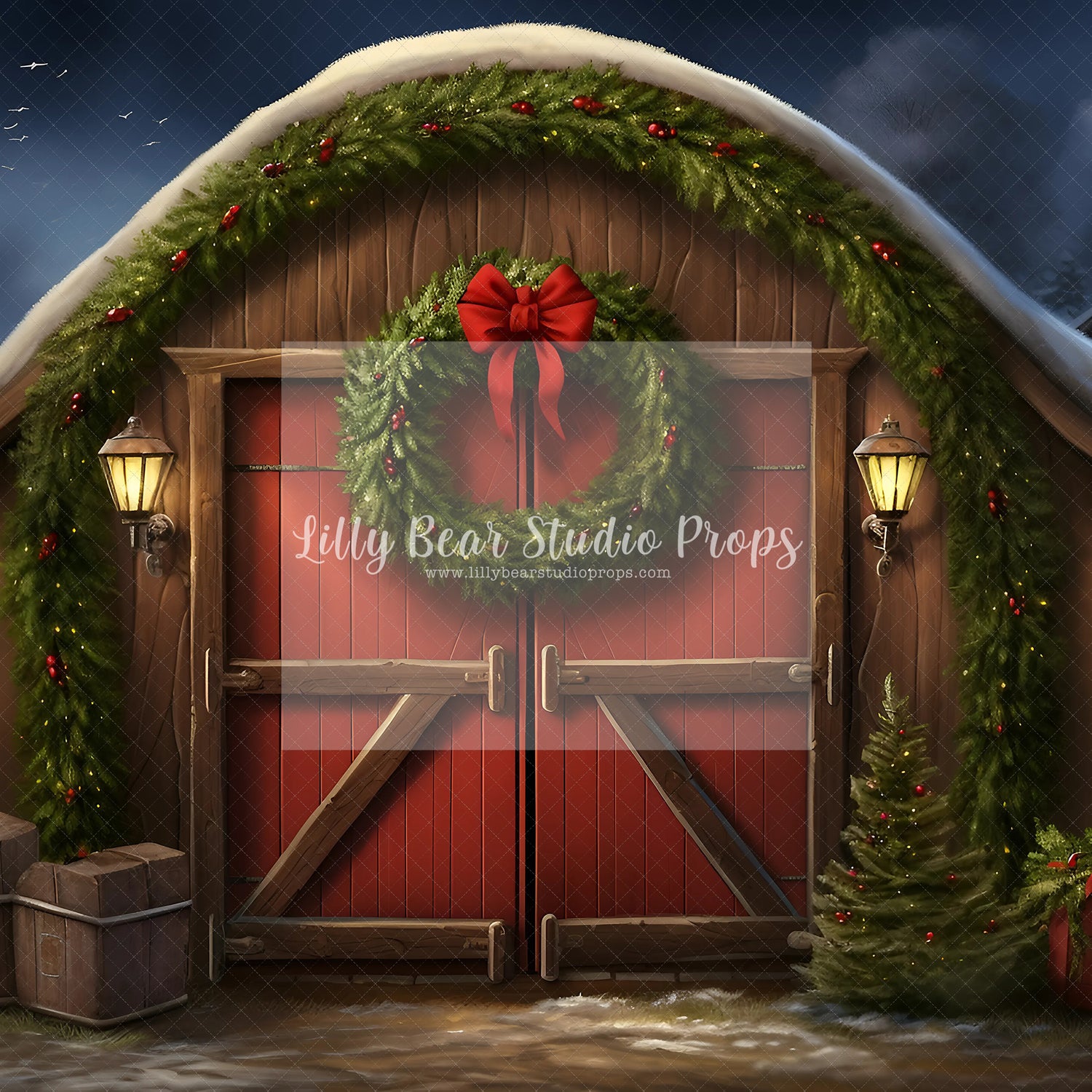 Magali Christmas Barn-7