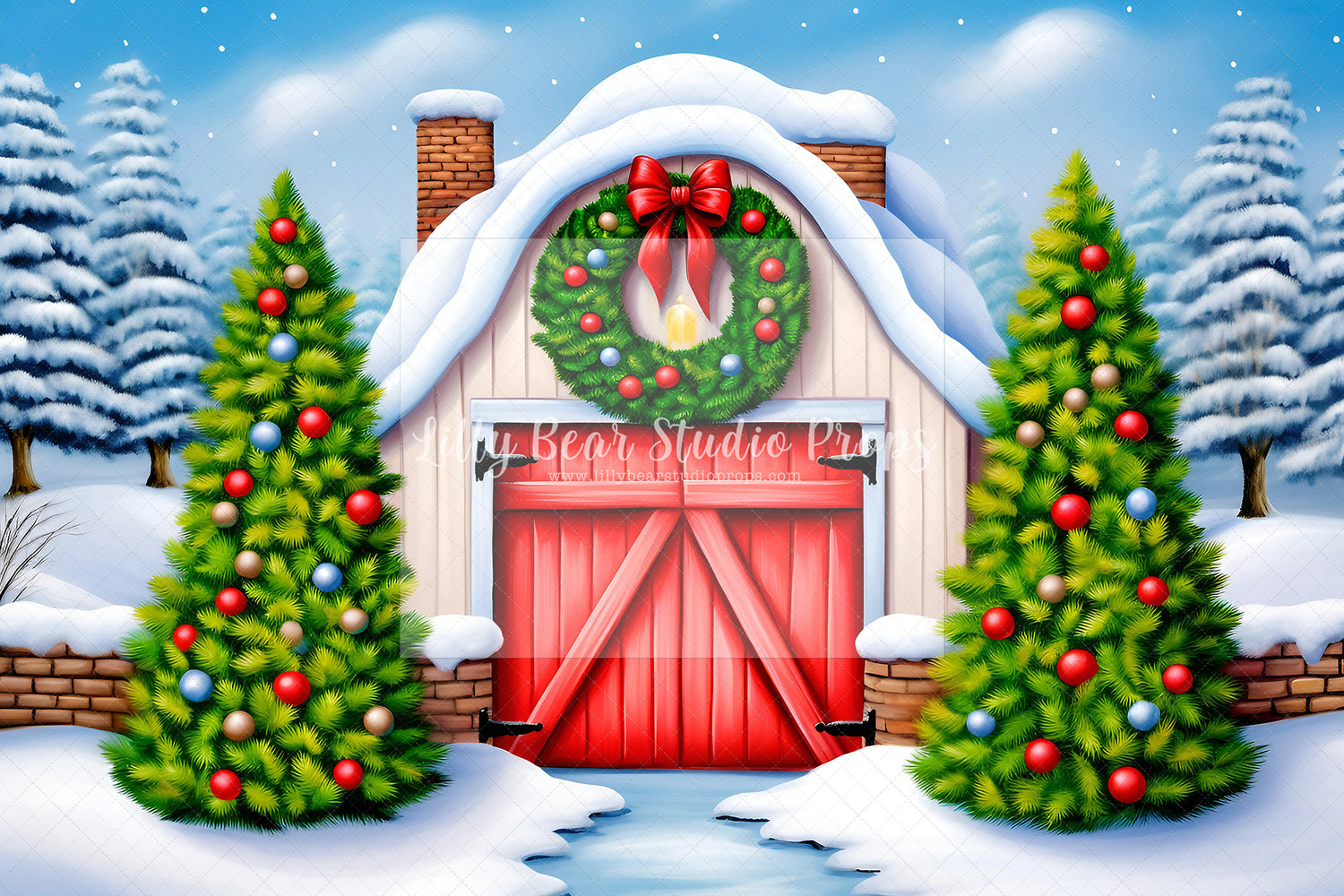 Magali Christmas Barn-8