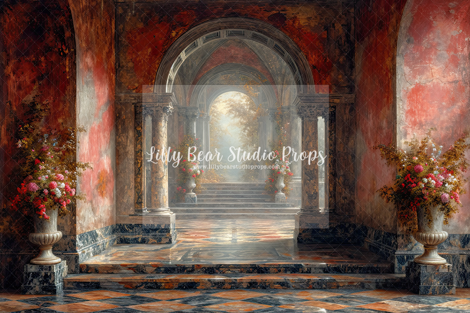 Marble Hall to the Terrace