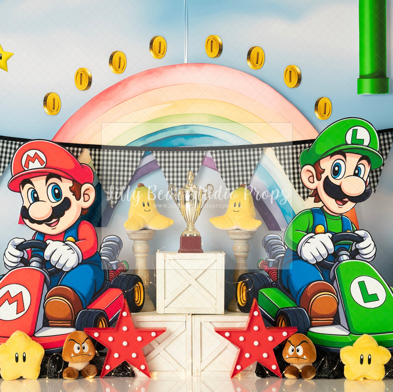 Mario and Luigi Cart