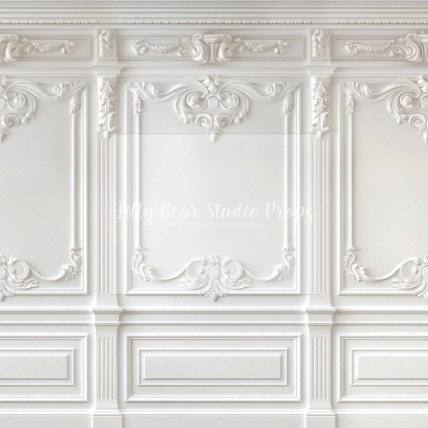 Mary White Wainscotting Wall - Sweep Option - TESTER