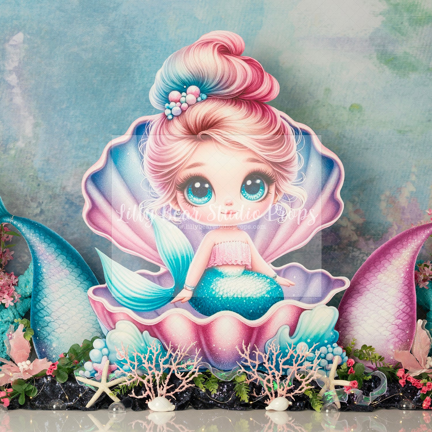 Mermaid Tales and Clam Shell