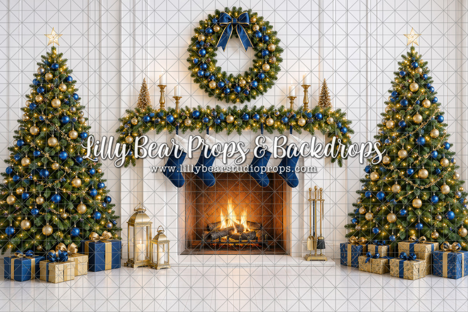 Midnight Noël Mantel