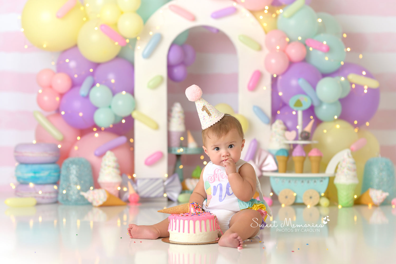 Ice Cream Cones and Sprinkle Party