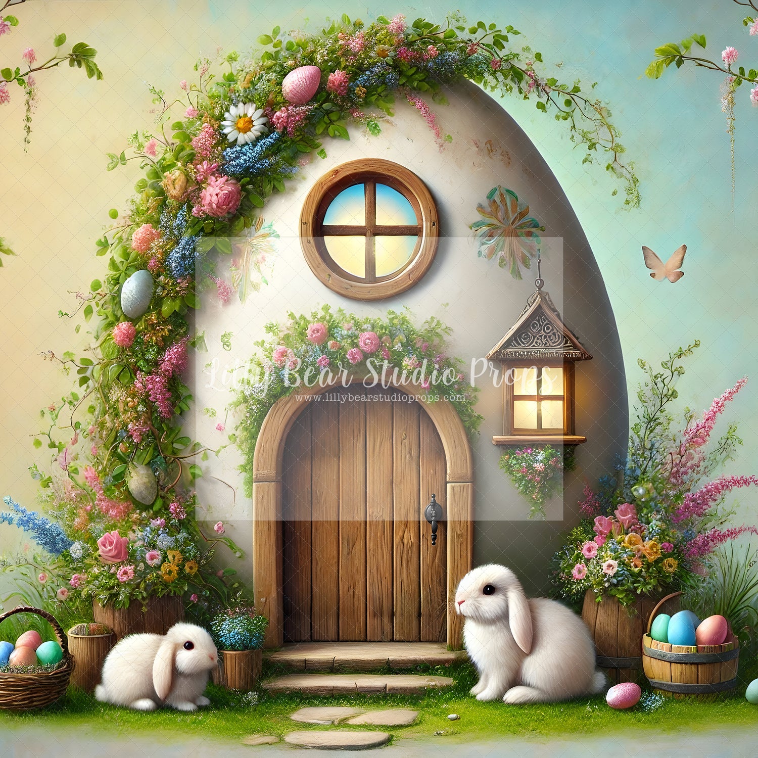 Minty Meadow Bunny Cottage