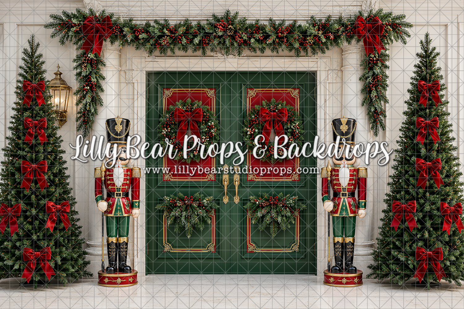 Mistletoe Manor Door