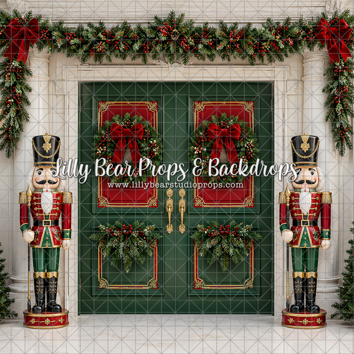 Mistletoe Manor Door