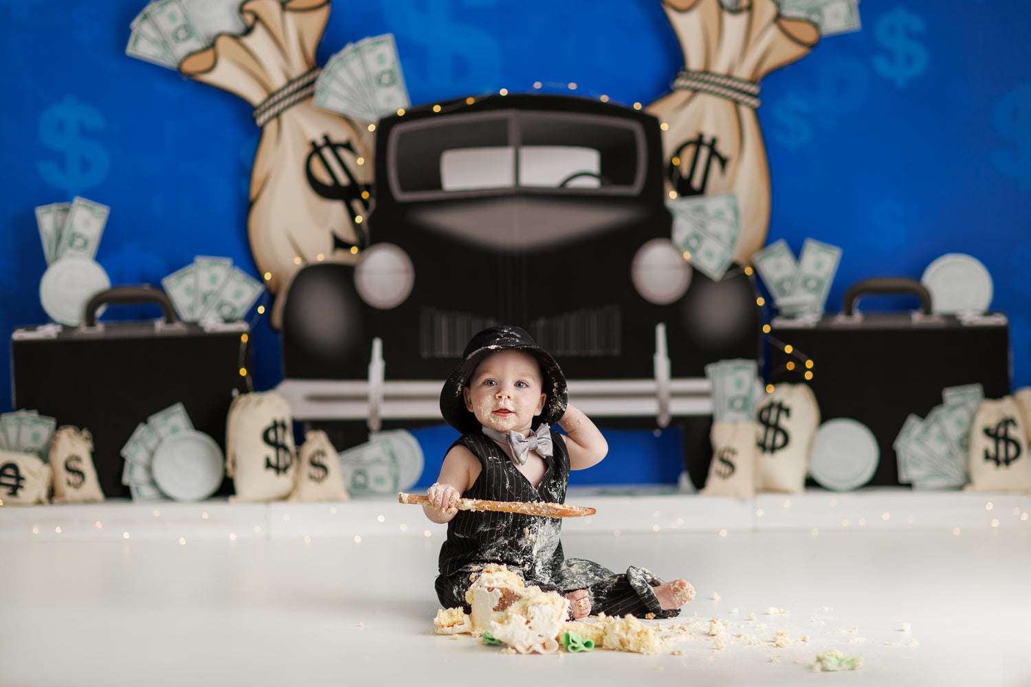 Money Money - 96x60” Wrinkle Free Fabric RTS