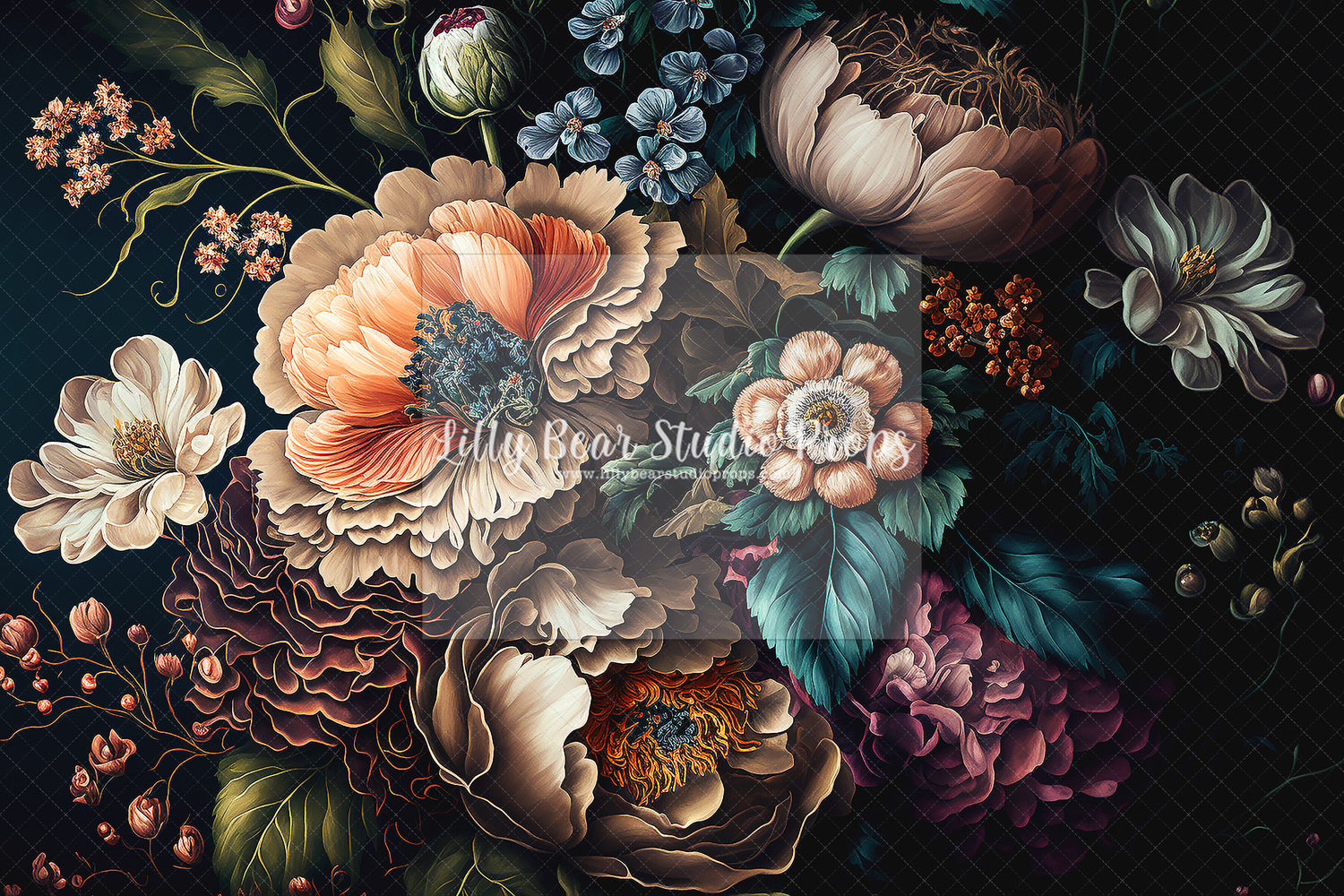 Moonlit blooms
