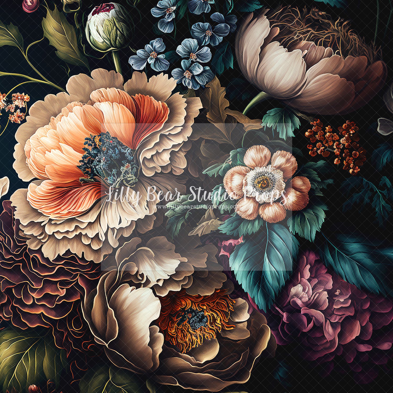 Moonlit blooms