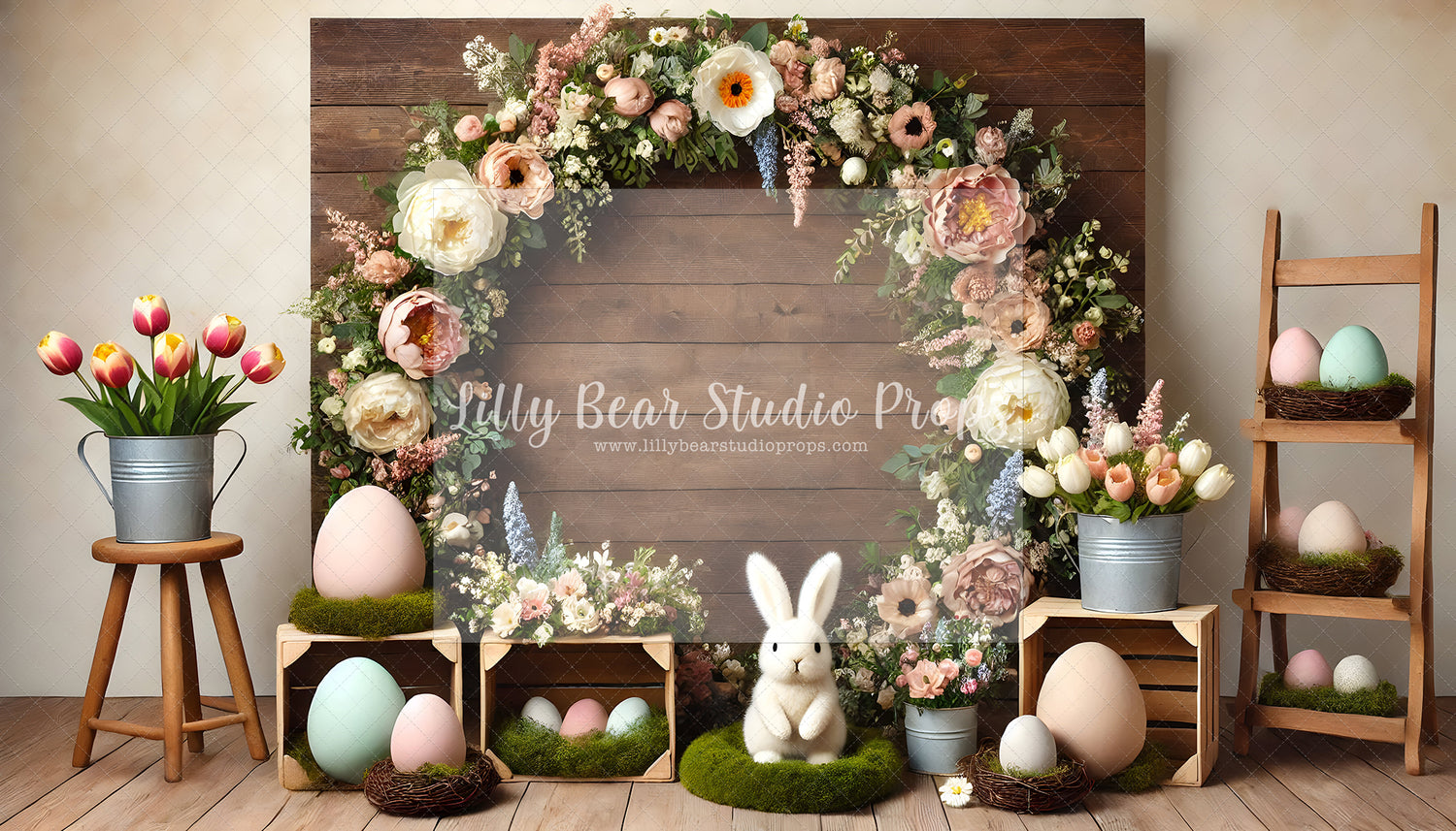 Mossy Spring Easter Eggs