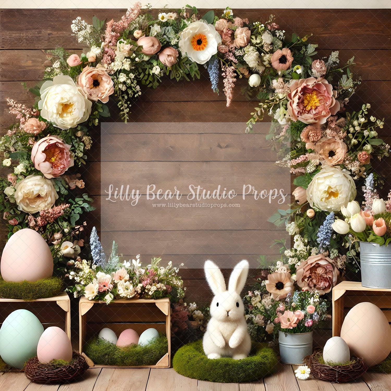 Mossy Spring Easter Eggs