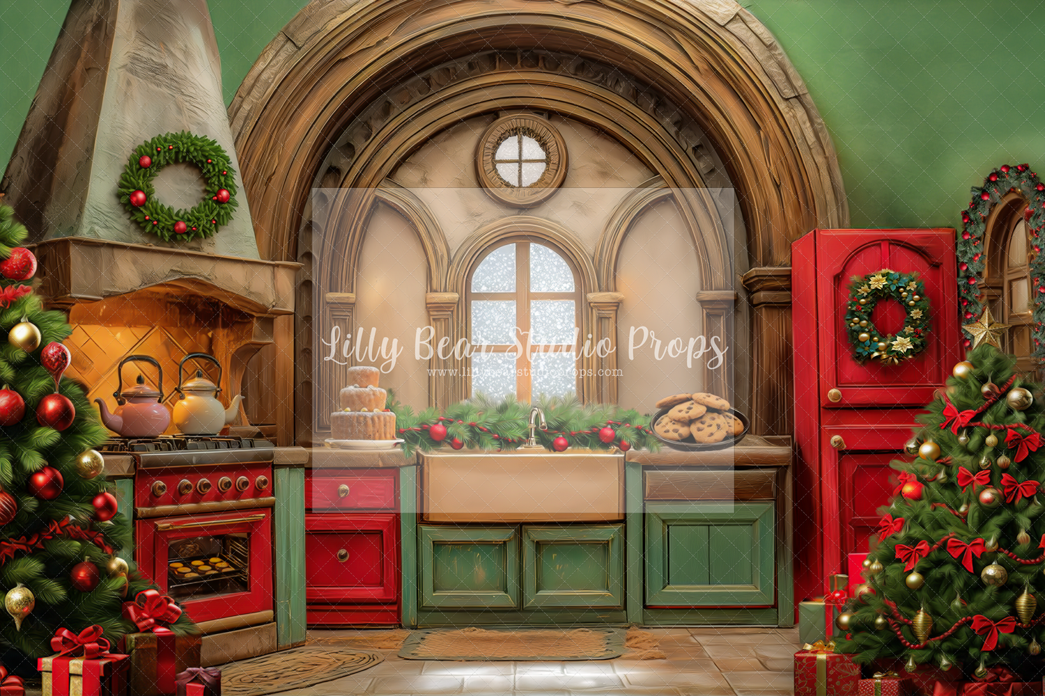 Mrs.Claus Christmas Kitchen