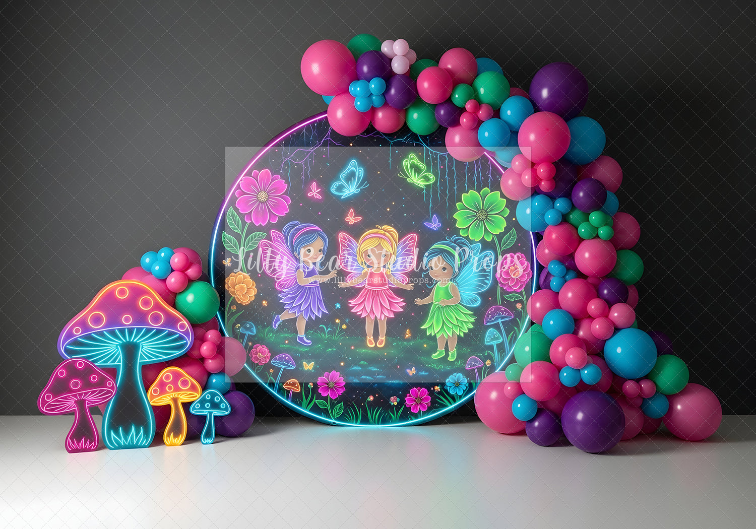 Neon Fairy Garden Glow