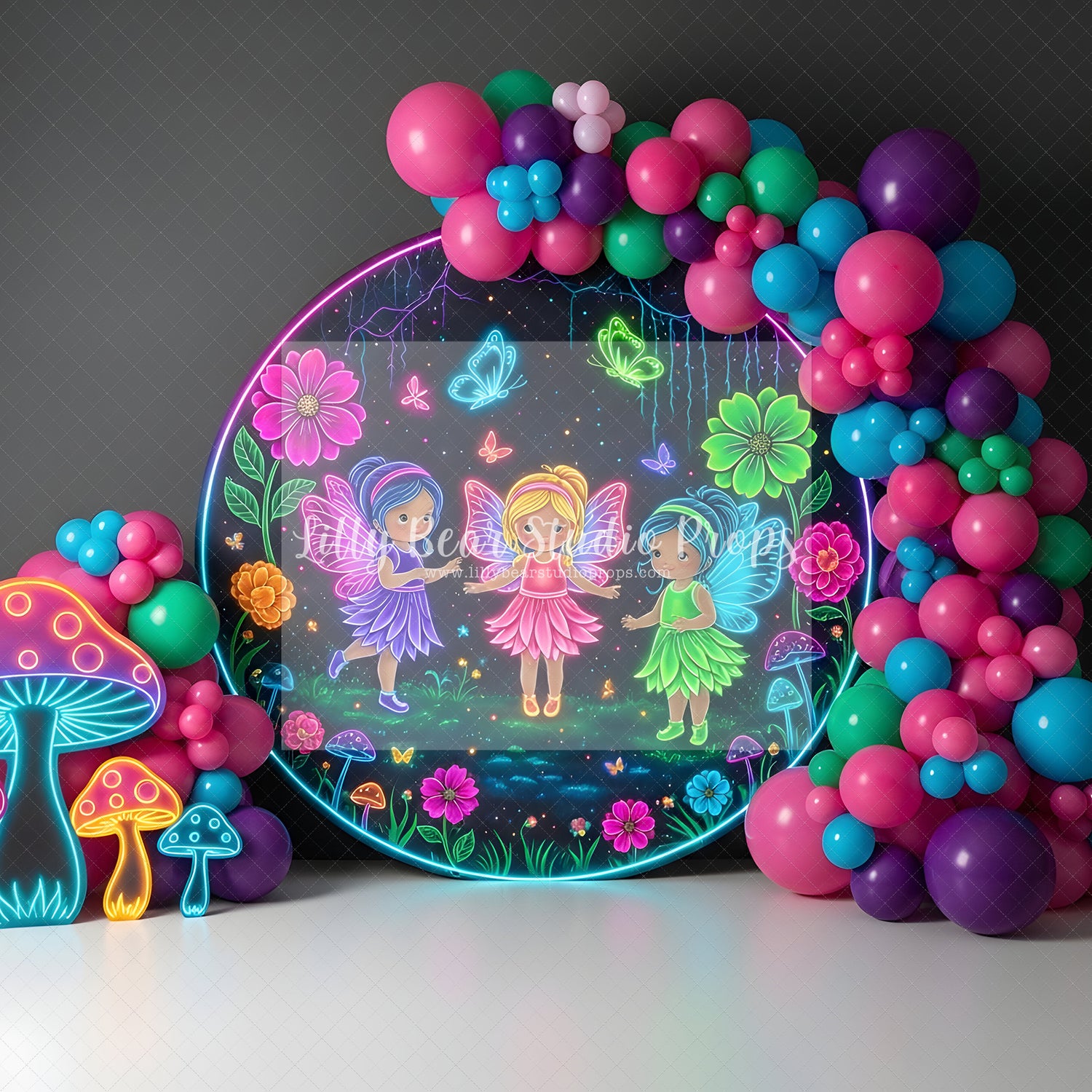 Neon Fairy Garden Glow