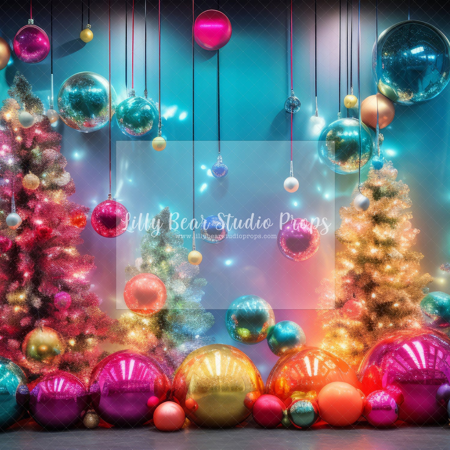 Neon Glow Christmas - Sweep Option