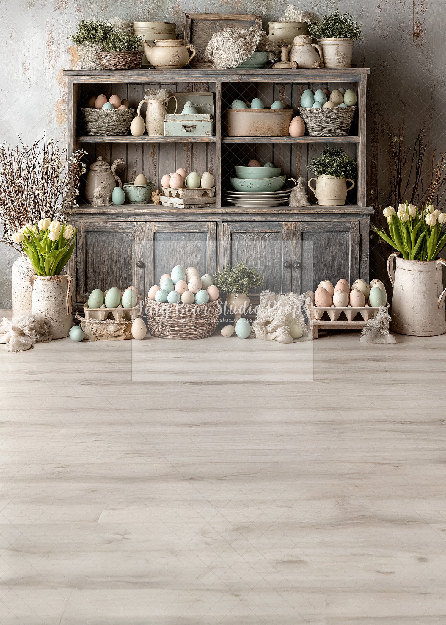 Neutral Eggs Armoire - Sweep Option