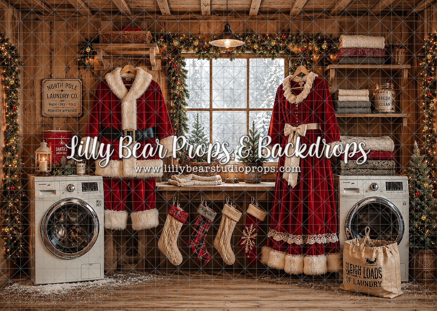 North Pole Laundry Room