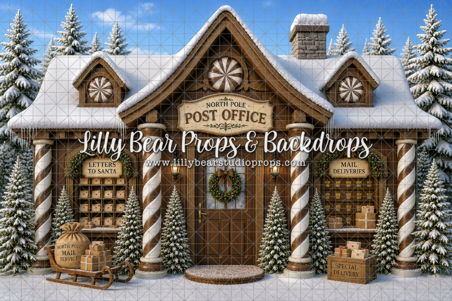 North Pole Post Office Room