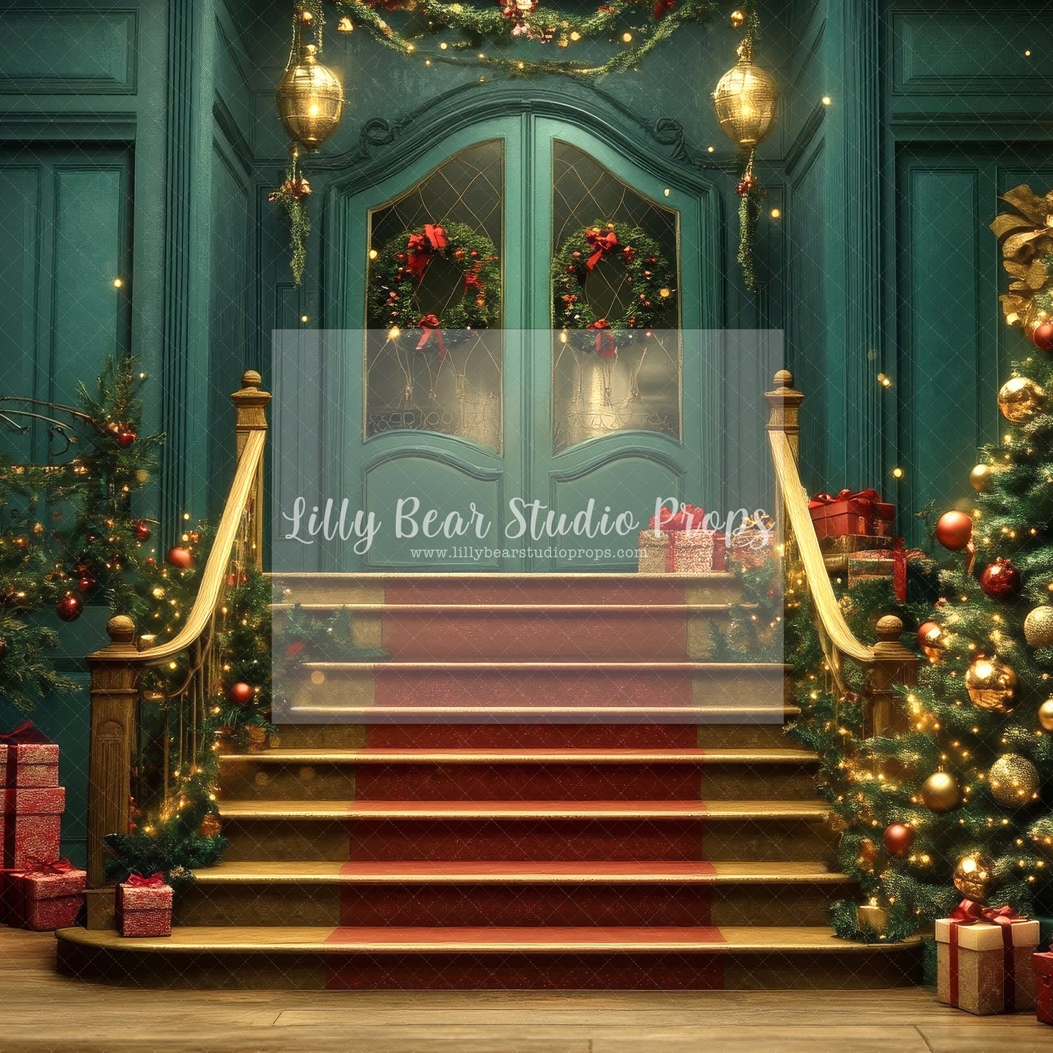 Nostalgic Christmas Entryway - Sweep Option