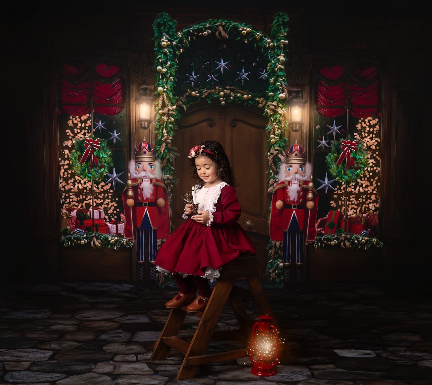 Nutcracker Village Shop Combo