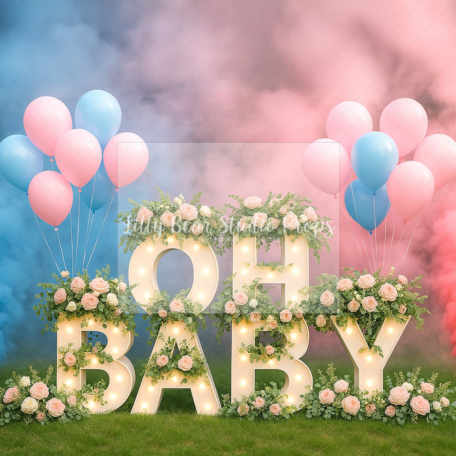 OH BABY Greenery Maternity Display