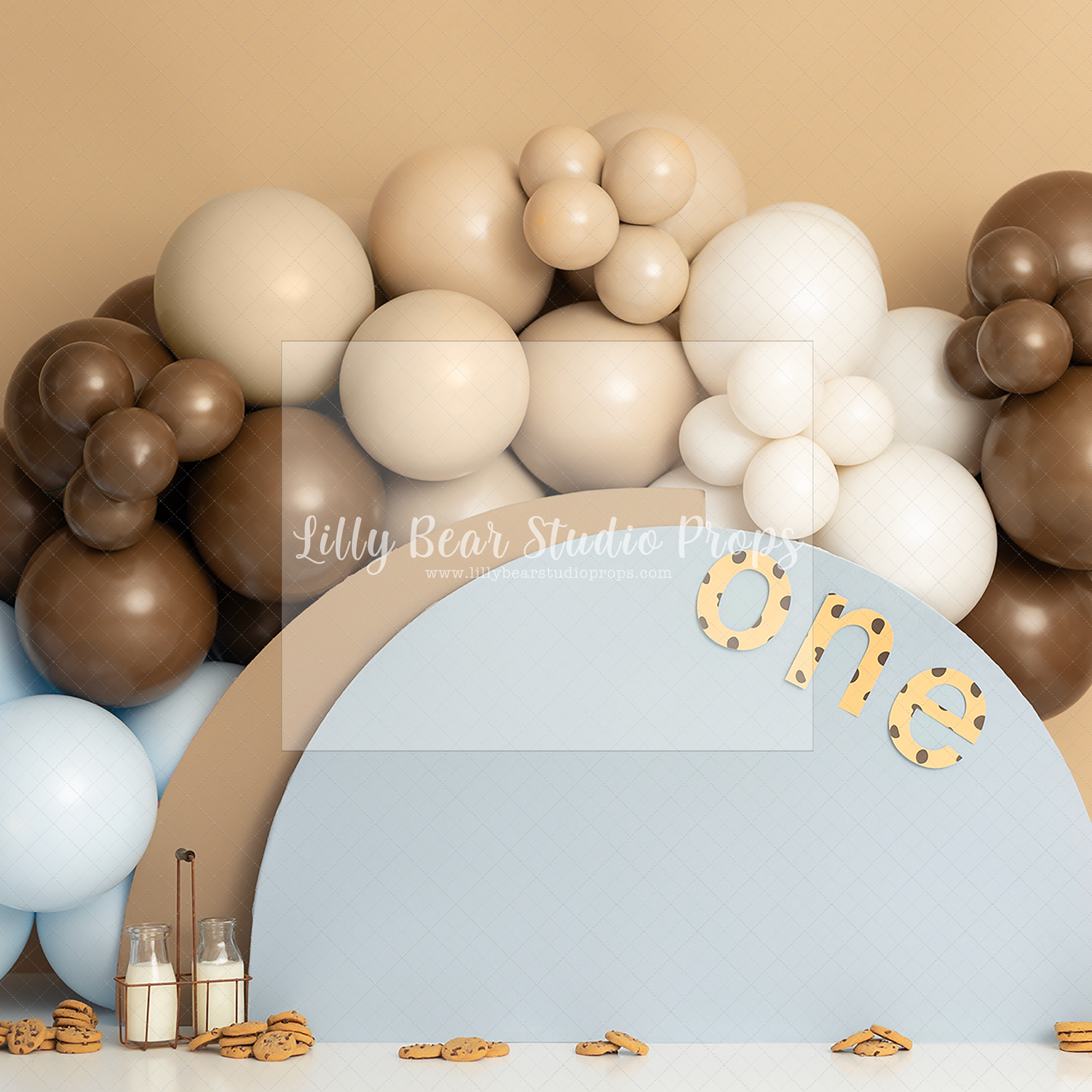 ONE Cookie Balloon Arch