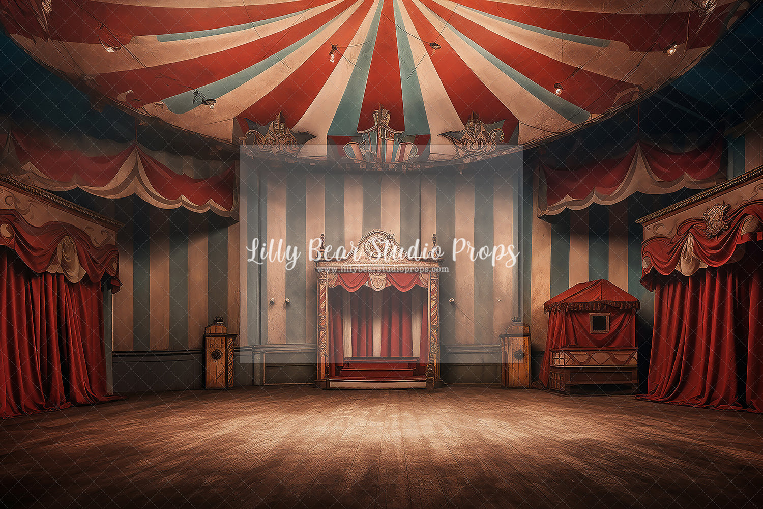 Old circus tent