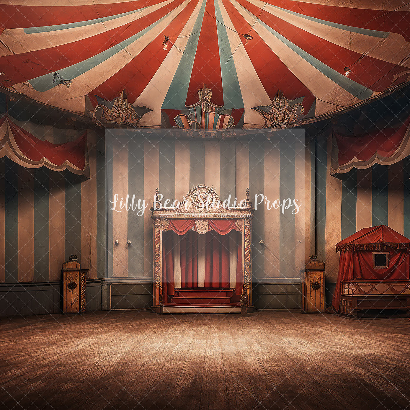 Old circus tent