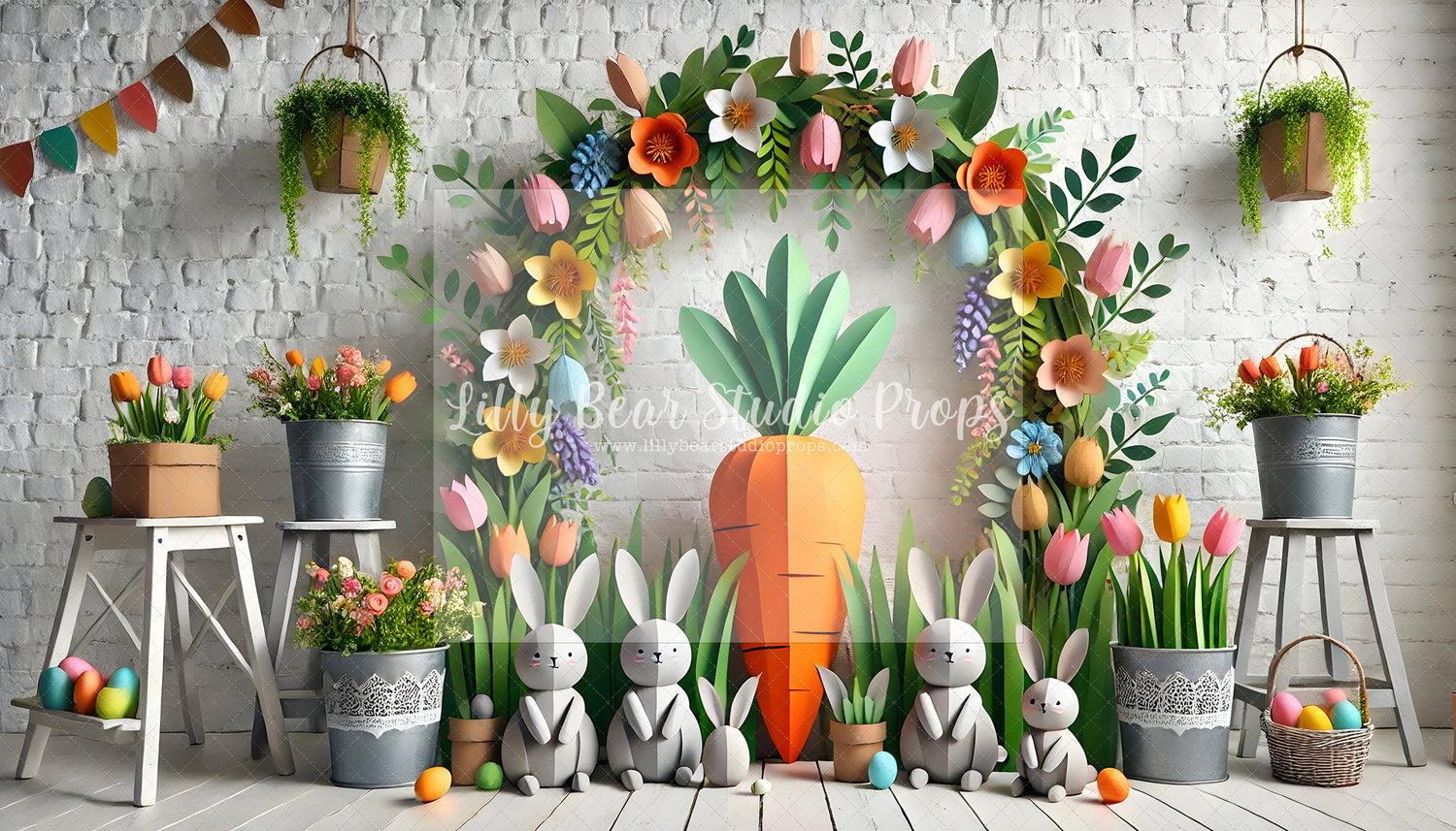 Orange Blooms & Bunny Tunes