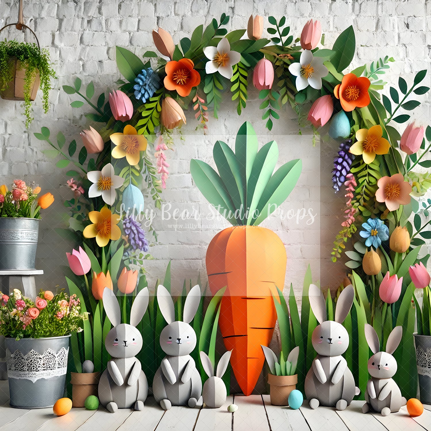 Orange Blooms & Bunny Tunes