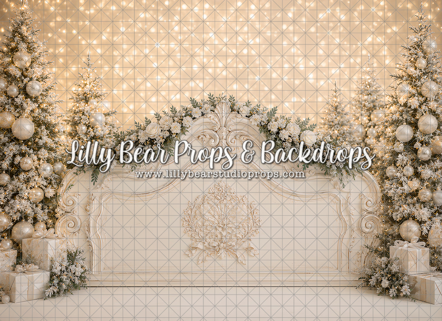 Ornate Holiday Headboard