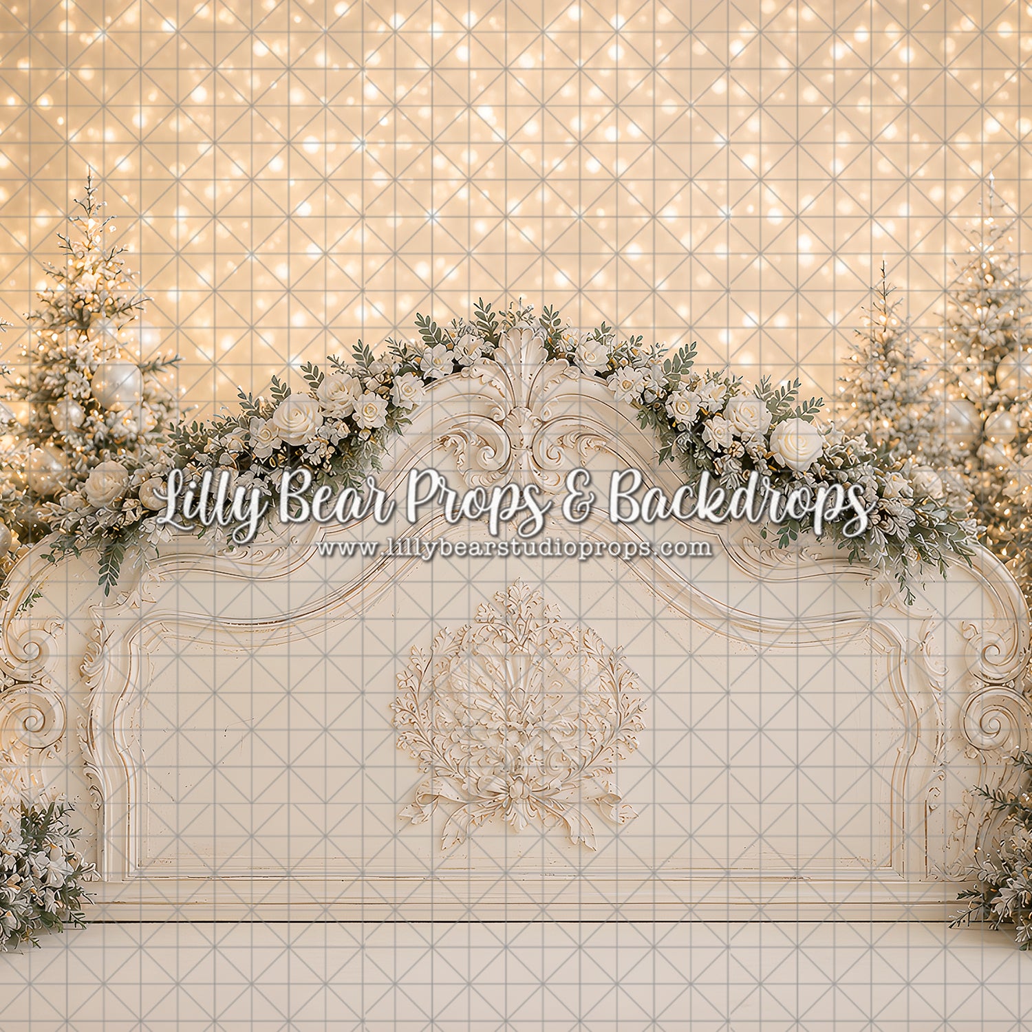 Ornate Holiday Headboard
