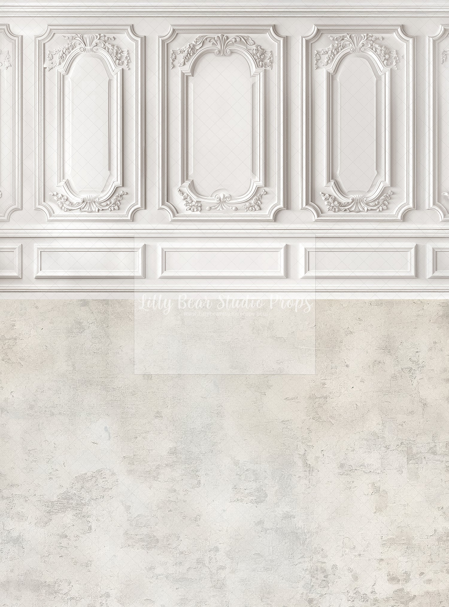 Ornate Wainscotting Wall - Sweep Option
