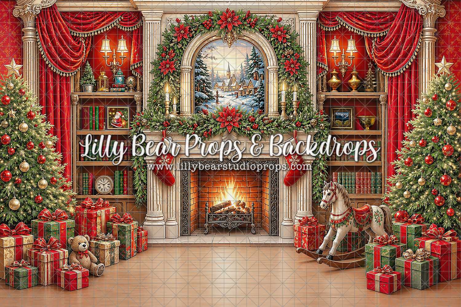 Painterly Regal Storybook Hearth
