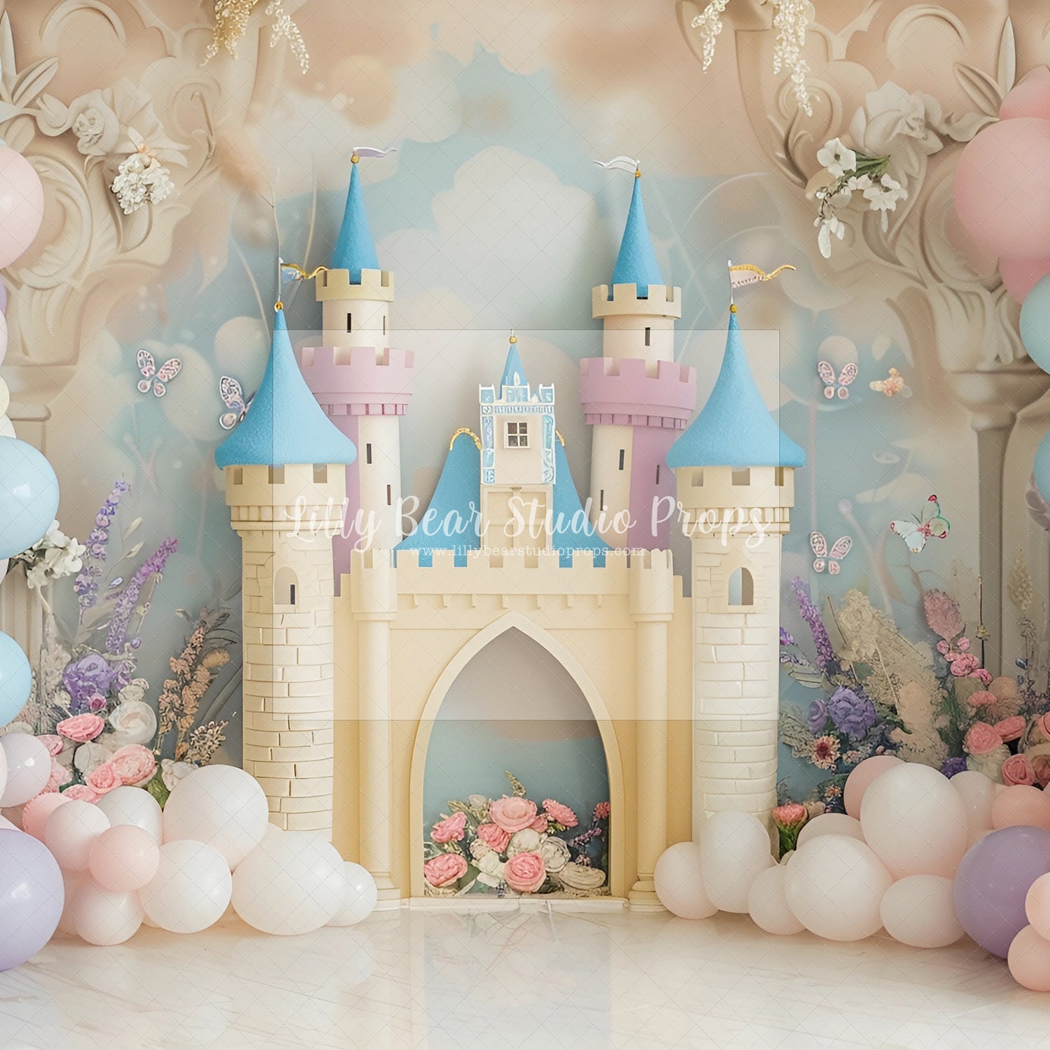 Palace and Balloons Party