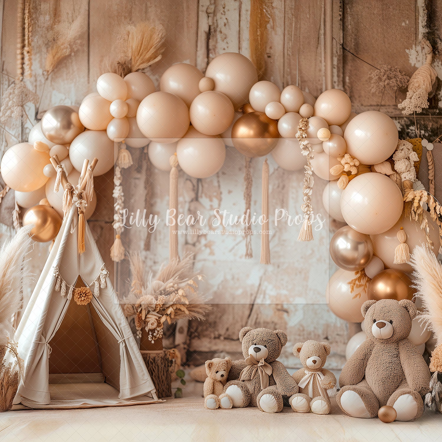 Pampas, Lace & Teddy Bears