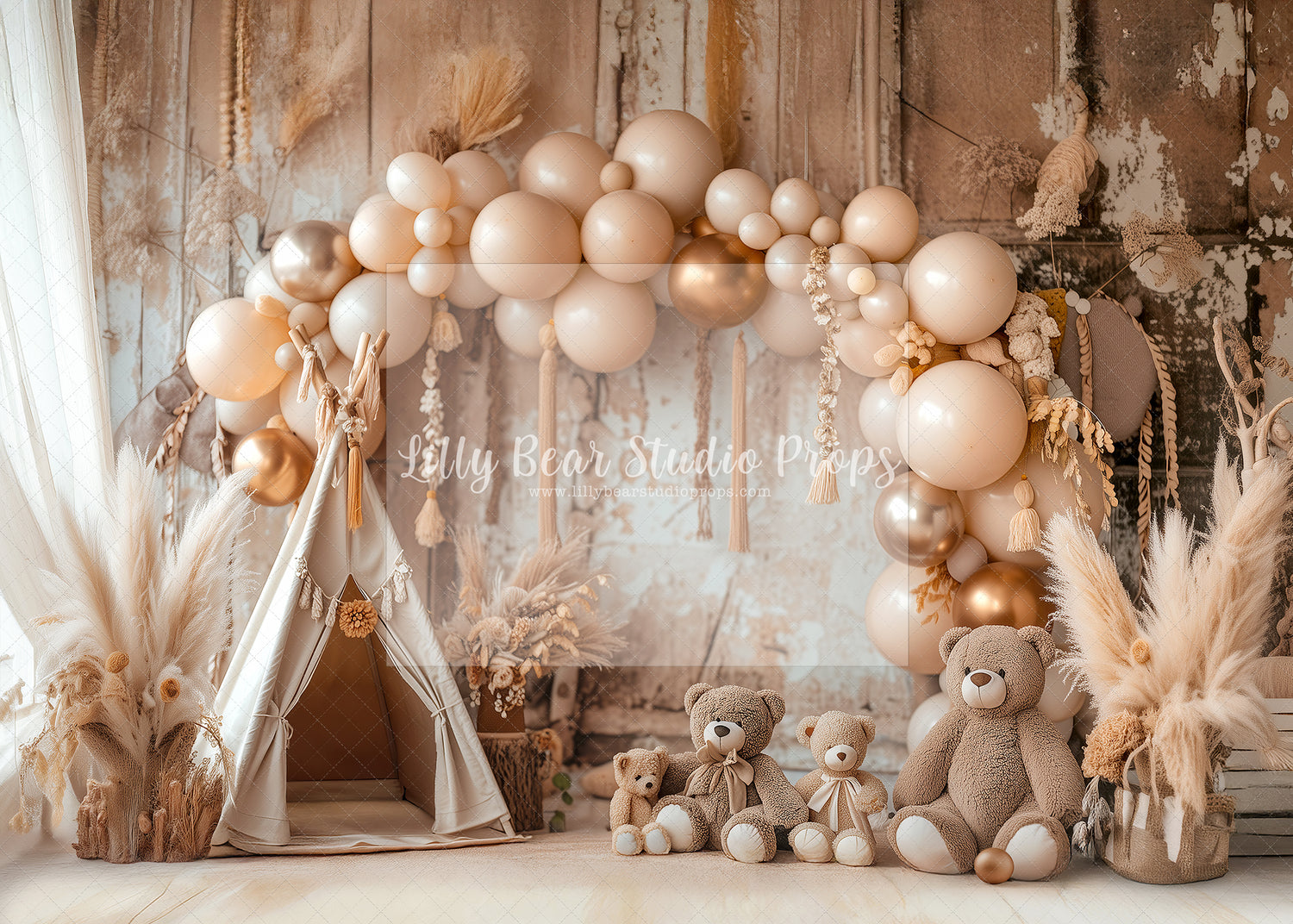 Pampas, Lace & Teddy Bears