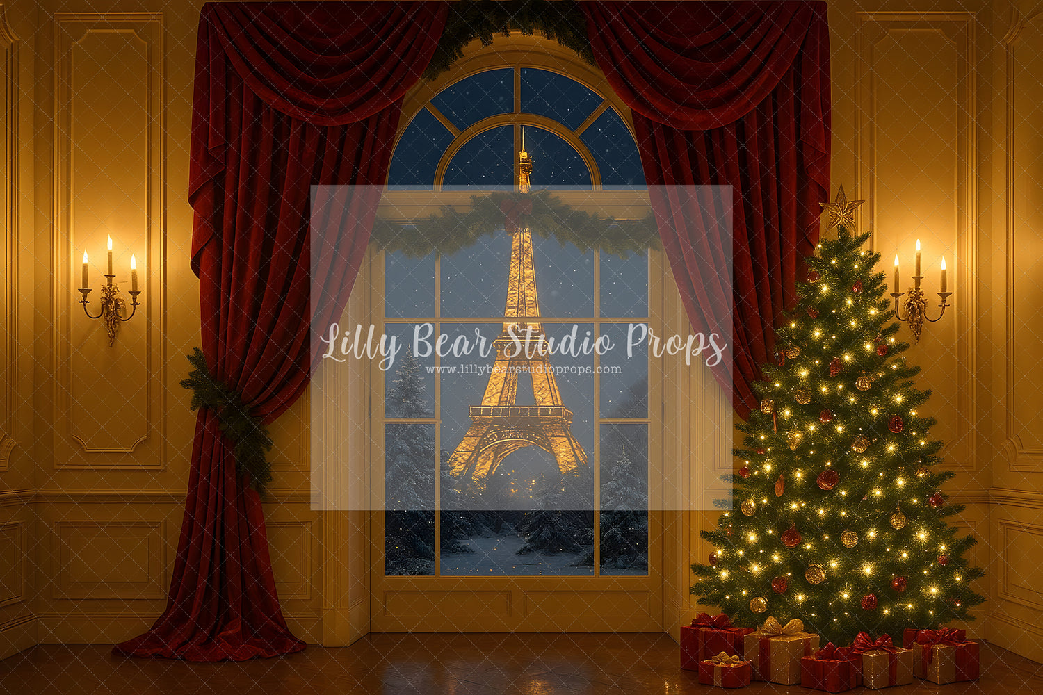 Parisian Christmas Glow